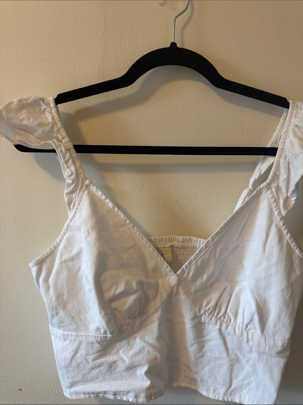 a new day White Cotton Bandeau Bralette
